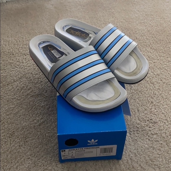 Adidas Adilette Premium Slides - Picture 1 of 3